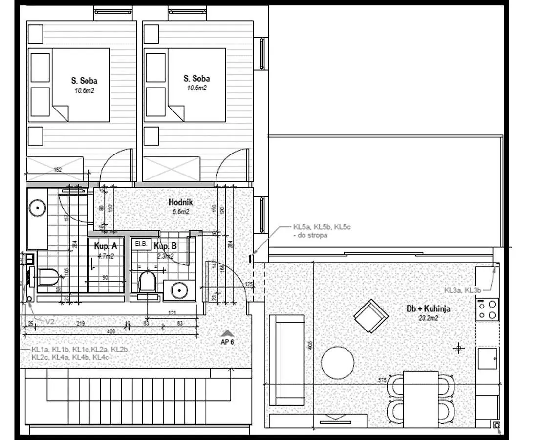 O'Live Residence - Designer Suites Bibinje Appartement